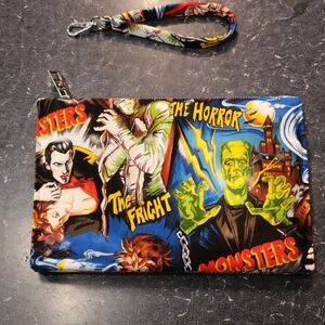 Horror Themed Men's Clutch Bag